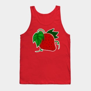 Red Strawberry Tank Top